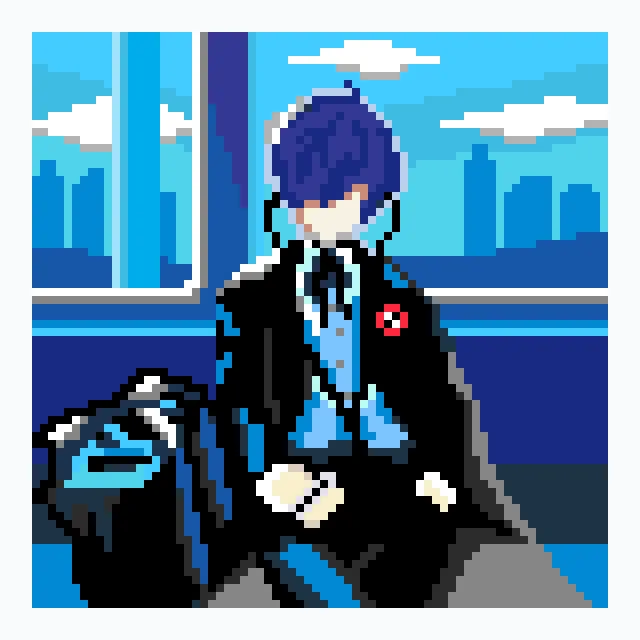 perler bead pattern pixel art 结城理