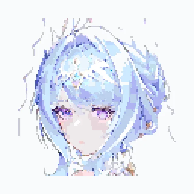perler bead pattern pixel art 奥黛塔