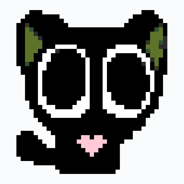 perler bead pattern pixel art 罗小黑