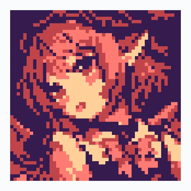 perler bead pattern pixel art 米斯蒂亚