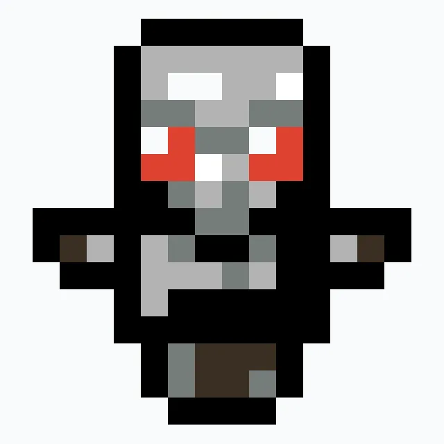 perler bead pattern pixel art 替死图腾