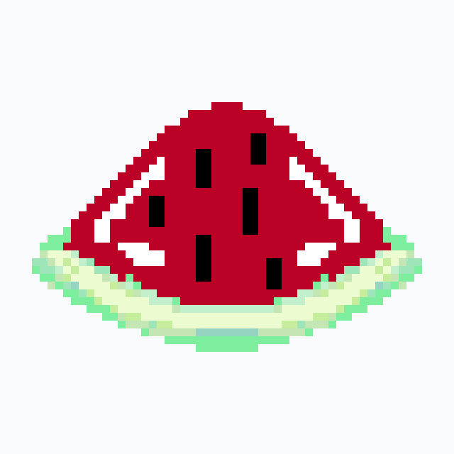perler bead pattern pixel art watermelon