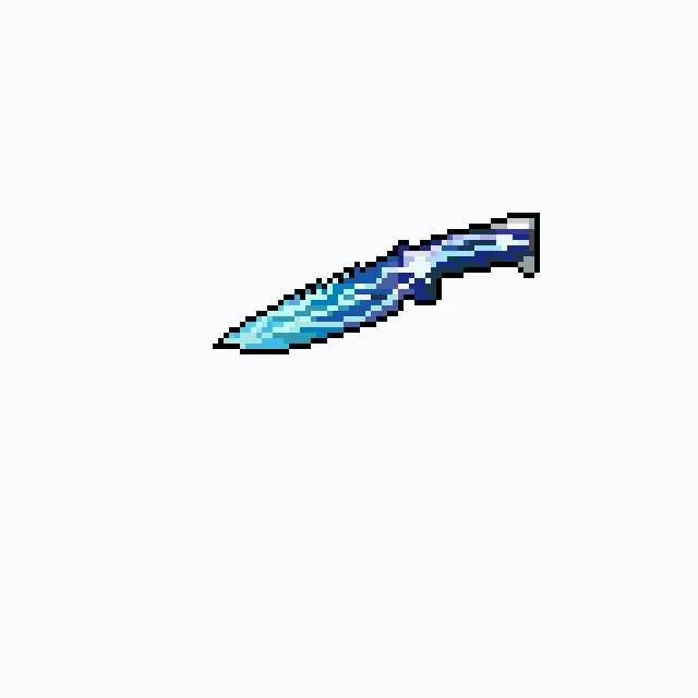 perler bead pattern pixel art 神罚小刀