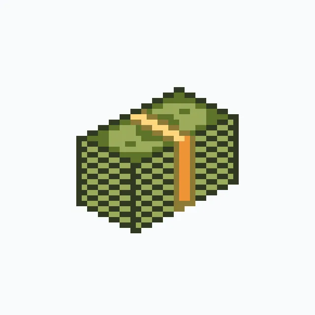 perler bead pattern pixel art dollar