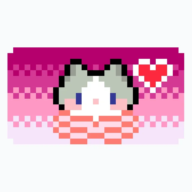 perler bead pattern pixel art 猫猫-03