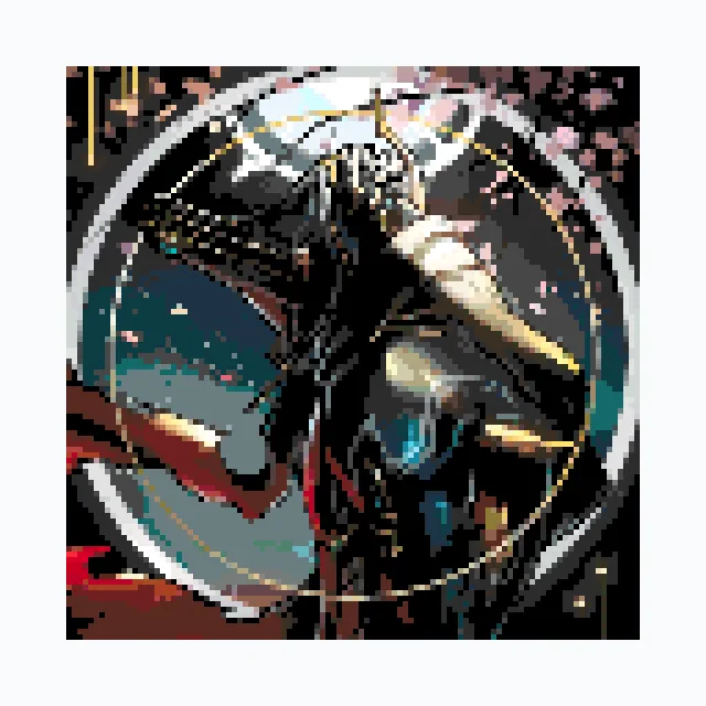 perler bead pattern pixel art Excalibur Umbra