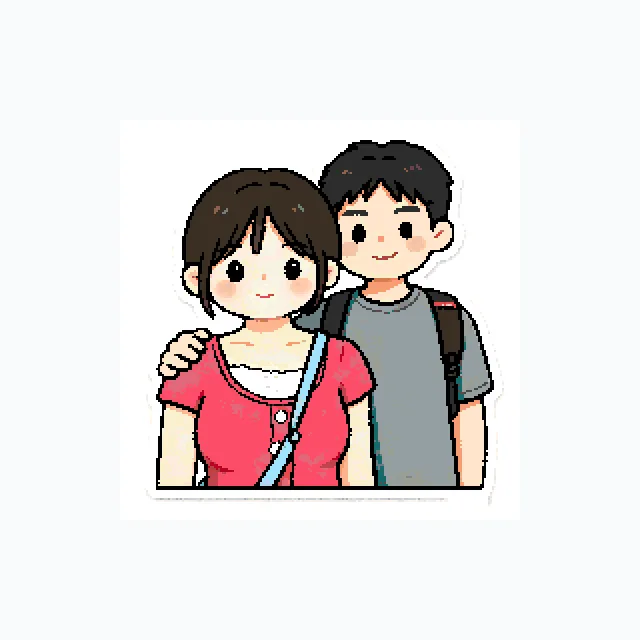 perler bead pattern pixel art 爱人