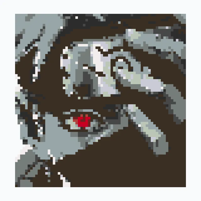 perler bead pattern pixel art 小红书有原作者