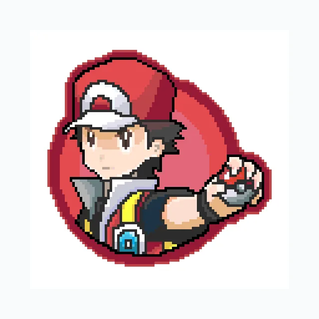 perler bead pattern pixel art 赤红