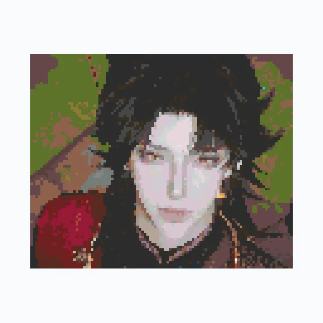 perler bead pattern pixel art 烧冬瓜